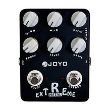 Load image into Gallery viewer, JOYO JF-17 Extreme Metal Pedal Effect Distortion Pedal with 3-Band EQ and Low &amp; High-gain Pedal for Electric Guitar True Bypass
