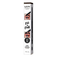 Load image into Gallery viewer, NYX PROFESSIONAL MAKEUP Epic Ink Liner, Waterproof Liquid Eyeliner (Black) + Fill &amp; Fluff Eyebrow Pomade Pencil (Espresso)
