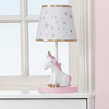Load image into Gallery viewer, Bedtime Originals Rainbow Unicorn Lamp with Shade &amp; Bulb, White
