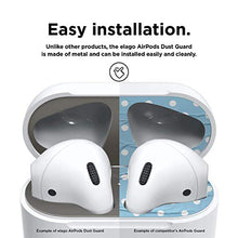 Load image into Gallery viewer, elago Upgraded AirPods Dust Guard (Matte Space Grey, 1 Set) – Dust-Proof Film, Luxurious Looking, Must Watch Easy Installation Video, Protect AirPods from Metal Shavings [US Patent Registered]
