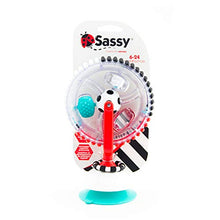 Load image into Gallery viewer, Sassy Wonder Wheel, Black &amp; White, Developmental Suction Cup Toy, Ages 6+ Months
