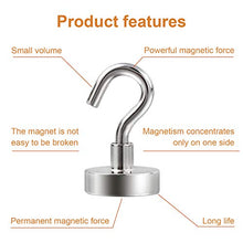 Load image into Gallery viewer, Magnetic Hooks, Facilitate Hook for Cruise, Home, Kitchen, Workplace, Office and Garage, Pack of 6
