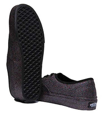 Load image into Gallery viewer, Vans Authentic Glit Womens Canvas Trainer in Black (UK 3, Black)
