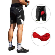 Load image into Gallery viewer, Santic Cycling Men's Shorts Biking Bicycle Bike Pants Half Pants 4D Coolmax Padded Yellow XXL
