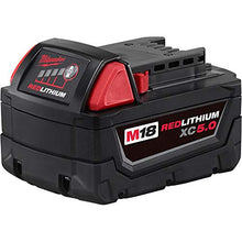 Load image into Gallery viewer, Milwaukee M18 FUEL 18-Volt Lithium-Ion Brushless Cordless 1/2 in. Impact Wrench with Friction Ring Kit with One 5.0Ah Batteries
