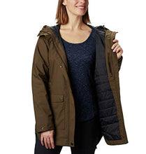 Load image into Gallery viewer, Columbia Women's Here and There Insulated Trench Jacket, Waterproof &amp; Breathable, X-Large, Olive Green Lattice Emboss
