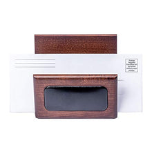 Load image into Gallery viewer, Dacasso Walnut and Black Leather Desk Set, 10-Piece

