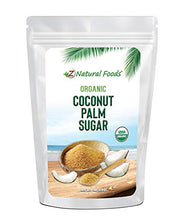 Load image into Gallery viewer, Organic Coconut Palm Sugar - Great For Desserts, Baking, Coffee, Tea, Oatmeal, &amp; More - Unrefined, Vegan, Gluten Free, Non GMO, &amp; Kosher - 1 lb
