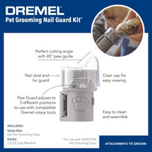 Load image into Gallery viewer, Dremel Pet Grooming Nail Guard Attachment, Ideal for Dog &amp; Cat Nail Trimming, AT02-PGK
