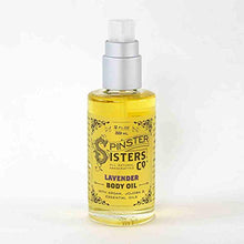 Load image into Gallery viewer, Spinster Sisters All Natural, Handcrafted Body Oil (Lavender)
