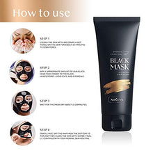Load image into Gallery viewer, Aliceva Blackhead Remover Mask, Peel Off Face Mask, Charcoal Peel Off Mask for All Skin Types with Applicator - 2.12 FL.OZ / 60G
