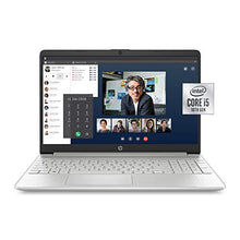 Load image into Gallery viewer, HP 15-Inch FHD Laptop, 10th Gen Intel Core i5-1035G1, 8 GB RAM, 256 GB Solid-State Drive, Windows 10 Home (15-dy1036nr, Natural Silver)
