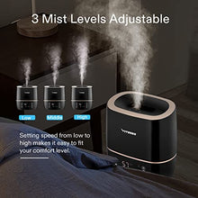 Load image into Gallery viewer, VIVOSUN 2-in-1 Warm and Cool Mist Humidifier, 5L Indoor Ultrasonic Air Humidifier with Essential Oil Tray for Bedrooms, Plants, Offices and Babies
