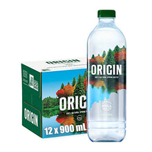Load image into Gallery viewer, ORIGIN, 100% Natural Spring Water, 900 mL, Recycled Plastic Bottle, 12 Pack
