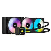 Load image into Gallery viewer, Corsair iCUE H150i Elite Capellix Liquid CPU Cooler, RGB Pump + Fans, 360mm
