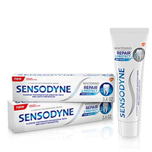Load image into Gallery viewer, Sensodyne Repair &amp; Protect Teeth Whitening Sensitive Toothpaste, Cavity Prevention and Treatment, 3.4 Oz, Pack of 2
