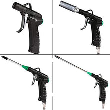 Load image into Gallery viewer, Valianto Air Blow Gun with 4.8”,8.5” Extended Nozzle and Large Flow Vacuum Nozzle, High Flow Air Nozzle Blower Gun kit for Compressor, Clean Handy Tool,Industrial Air Blow Gun,Quick Connect
