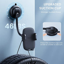 Load image into Gallery viewer, Cell Phone Holder for Car Phone Mount Long Arm Dashboard Windshield Car Phone Holder Strong Suction Anti-Shake Stabilizer Phone Car Holder Compatible with All Phone Android Smartphone
