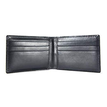Load image into Gallery viewer, Carhartt Men's Buff Tanned Leather Rough Cut Front Pocket Wallet, Black
