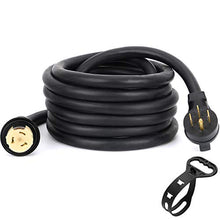Load image into Gallery viewer, S7 50 Amp Generator Extension Cord, 13FT STW 6/3 + 8/1 Power Cord N14-50P &amp; SS2-50R &amp; CS6364 Twist Lock Connectors
