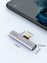Load image into Gallery viewer, USB C to 3.5mm Headphone and Charger Adapter,CableCreation 2 in 1 Type-C to Hi-Res 3.5mm Audio with PD Fast Charge for iPad Mini, Pixel 2/3, Note10/9,Galaxy S22/S21/S20 etc
