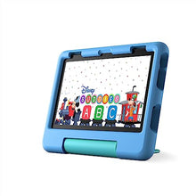 Load image into Gallery viewer, Amazon Fire HD 8 Kids tablet, 8" HD display, ages 3-7, includes 2-year worry-free guarantee, Kid-Proof Case, 32 GB, (2022 release), Blue
