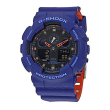 Load image into Gallery viewer, Casio Men's G Shock Quartz Watch with Resin Strap, Multi, 28.8 (Model: GA-100L-2ACR)
