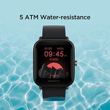Load image into Gallery viewer, Amazfit Bip U Pro Smart Watch with Alexa Built-In for Men Women, GPS Fitness Tracker with 60+ Sport Modes, Blood Oxygen Heart Rate Sleep Monitor, 5 ATM Waterproof, for iPhone Android Phone (Black)
