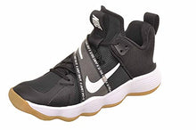 Load image into Gallery viewer, Nike Women's React Hyperset Volleyball Shoe, CI2956-010 (Black/White/Gum Light Brown, 8.5)
