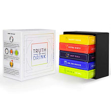 Load image into Gallery viewer, Truth or Drink - Fun Drinking Card Game for Adults, Great for Parties and Game Night
