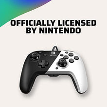 Load image into Gallery viewer, PDP Gaming Faceoff Deluxe+ Wired Switch Pro Controller - Officially Licensed by Nintendo - OLED Model- Black/White - Nintendo Switch
