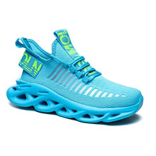 Load image into Gallery viewer, GSLMOLN Tennis Shoes for Big Boys Sneakers Walking Jogging Athletic Sport Gym Workout Fitness Running Jog Shoes for Teen Young Mens Zapatos de Hombre Sky/Blue Size 12
