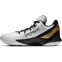 Load image into Gallery viewer, Nike Men's Kyrie Flytrap II Basketball, White/Metallic Gold-Black, Size 13.0
