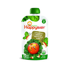 Load image into Gallery viewer, Happy Baby Organics Simple Combos Stage 2 Baby Food, Variety Pack, 4 Ounce (Pack of 16) Flavors May Vary

