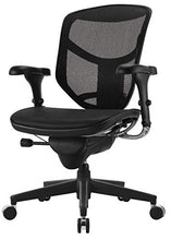 Load image into Gallery viewer, WorkPro(R) Quantum 9000 Series Ergonomic Mid-Back Mesh/Fabric Chair, Black
