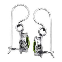 Load image into Gallery viewer, Silpada 'Daintree' Natural Green Quartz Drop Earrings in Sterling Silver
