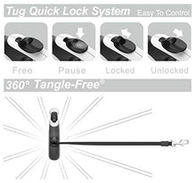Load image into Gallery viewer, TUG 360° Tangle-Free, Heavy Duty Retractable Dog Leash with Anti-Slip Handle; 16 ft Strong Nylon Tape/Ribbon; One-Handed Brake, Pause, Lock Bundle with TUG Waste Bags
