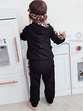 Load image into Gallery viewer, Newborn Baby Girl Clothes Outfits Infant Hooded Sweatshirt Pants Headband Toddler Girl Clothing Set
