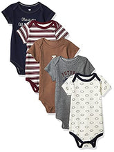 Load image into Gallery viewer, Hudson Baby Unisex Cotton Bodysuits, Football, 0-3 Months
