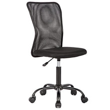 Load image into Gallery viewer, Ergonomic Office Chair Desk Chair Mesh Computer Chair Back Support Modern Executive Mid Back Rolling Swivel Chair for Women, Men (Black)
