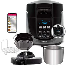 Load image into Gallery viewer, Nuwave Duet Pressure Cook and Air Fryer Combo Cook; Stainless Steel Pot &amp; Rack; Non-Stick Air Fryer Basket; Steam, Sear, Saute, Slow Cook, Roast, Grill, Bake, Dehydrate, Pressure Cook &amp; Air Fry
