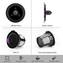 Load image into Gallery viewer, Reusable K Cups For Keurig, Reusable K CUP Coffee Filter Refillable Single K CUP for Keurig 2.0 1.0 BPA Free-6 Packs
