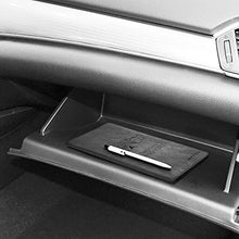 Load image into Gallery viewer, Car Registration and Insurance Card Holder，Tildosac Premium PU Leather Vehicle Glove Box Paperwork Wallet Case Document Organizer for Driver's License Key Information Cards With Magnetic Closure Black
