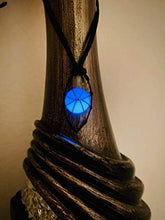 Load image into Gallery viewer, Zombies 2 Addison Necklace, Addison Werewolf Necklace, Addison Glow Necklace, Addison Costume, Addison Zombies Costume, Addison Moonstone, Glow in the Dark
