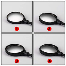 Load image into Gallery viewer, ROCK BROS Bike Mirror Handlebar Mount Safe Rear View Mirror Adjustable 360°Rotatable HD Wide Angle Cycling Biking Clear Acrylic Convex Mirror Bike Bicycle Accessories for Men Women
