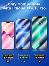 Load image into Gallery viewer, 【Military-Grade Shatterproof Glass Screen Protector】Fit for iPhone 13 and iPhone 13 Pro Tempered Glass Screen Protector [Full Coverage] [Ultra Clear]for iPhone 13/Pro 6.1 inch -(2 Pack)
