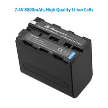 Load image into Gallery viewer, Powerextra 2 Pack Replacement Sony NP-F970 Battery Compatible with Sony DCR-VX2100, DSR-PD150, DSR-PD170, FDR-AX1, HDR-AX2000, HDR-FX1, HDR-FX7, HDR-FX1000, HVL-LBPB, HVR-HD1000U, HVR-V1U, HVR-Z1P
