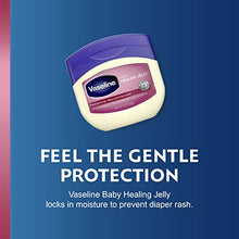 Load image into Gallery viewer, Vaseline, 100% Pure Petroleum Jelly Baby, Dermatologist Recommended, Hypoallergenic, Skin Protectant, Treat &amp; Prevent Diaper Rash and Chafed Skin, Seals out Wetness, 2 pack -13 oz ea
