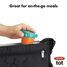Load image into Gallery viewer, OXO Tot Baby Blocks Food Storage Containers, Teal, 2 Ounce
