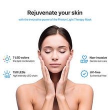 Load image into Gallery viewer, Luma LED Skin Therapy Mask - Home Skin Rejuvenation &amp; Anti-Aging Light Therapy - 7 Color LED - Facial Skin Care - Skin Tightening - Wrinkles &amp; Fine Lines - Boost Collagen - Inflammation Fighter
